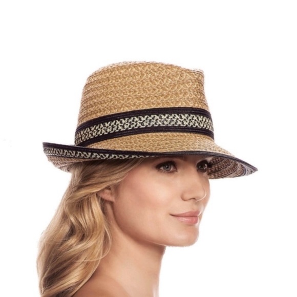 Eric Javits Accessories - Eric Javits Squishee Fedora - EUC